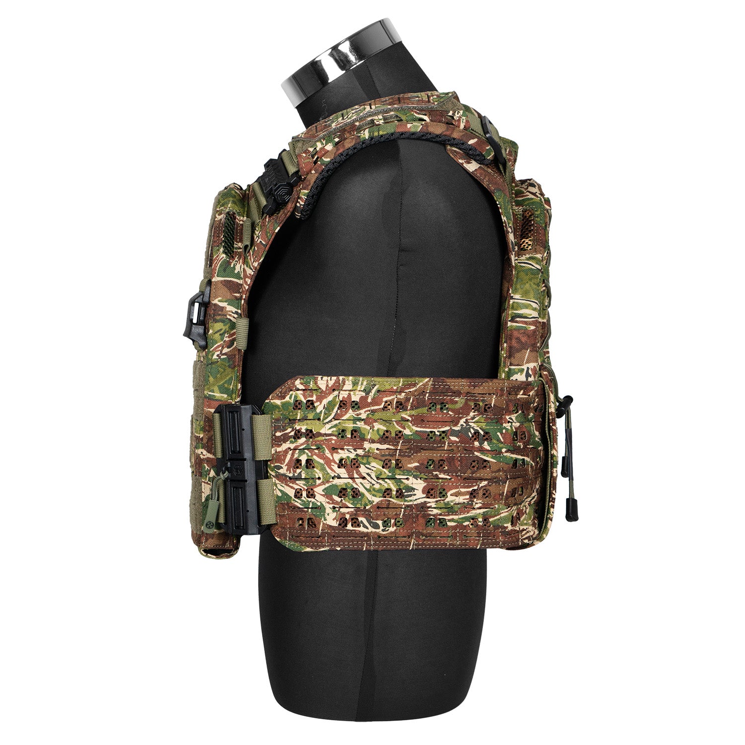 Novritsch - ASPC 1.2 Airsoft Plate Carrier Vest, Flecktarn, str. one size 5