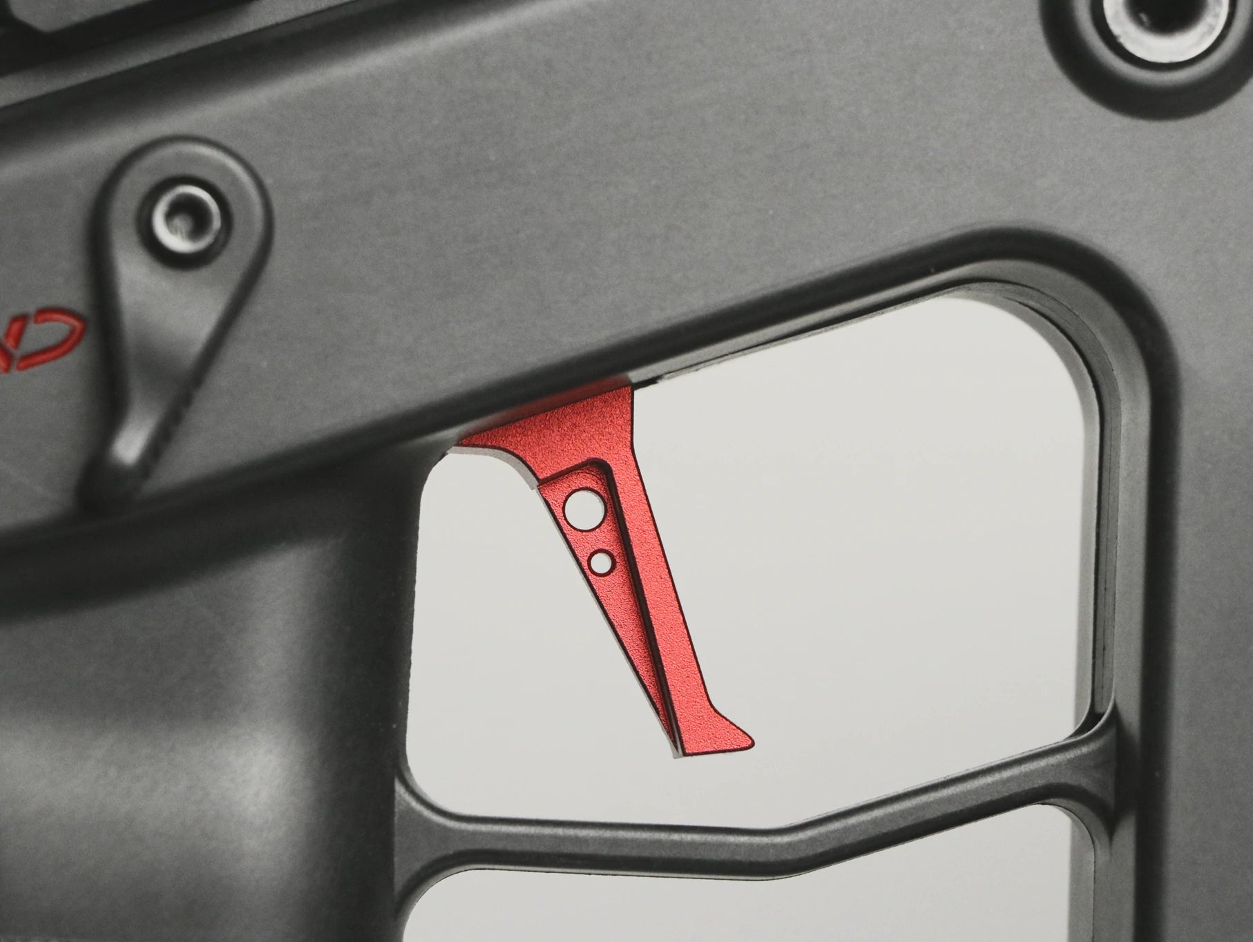 Airtech Studios - Krytac Kriss Vector Speed Flat Trigger Blade, Rød 1