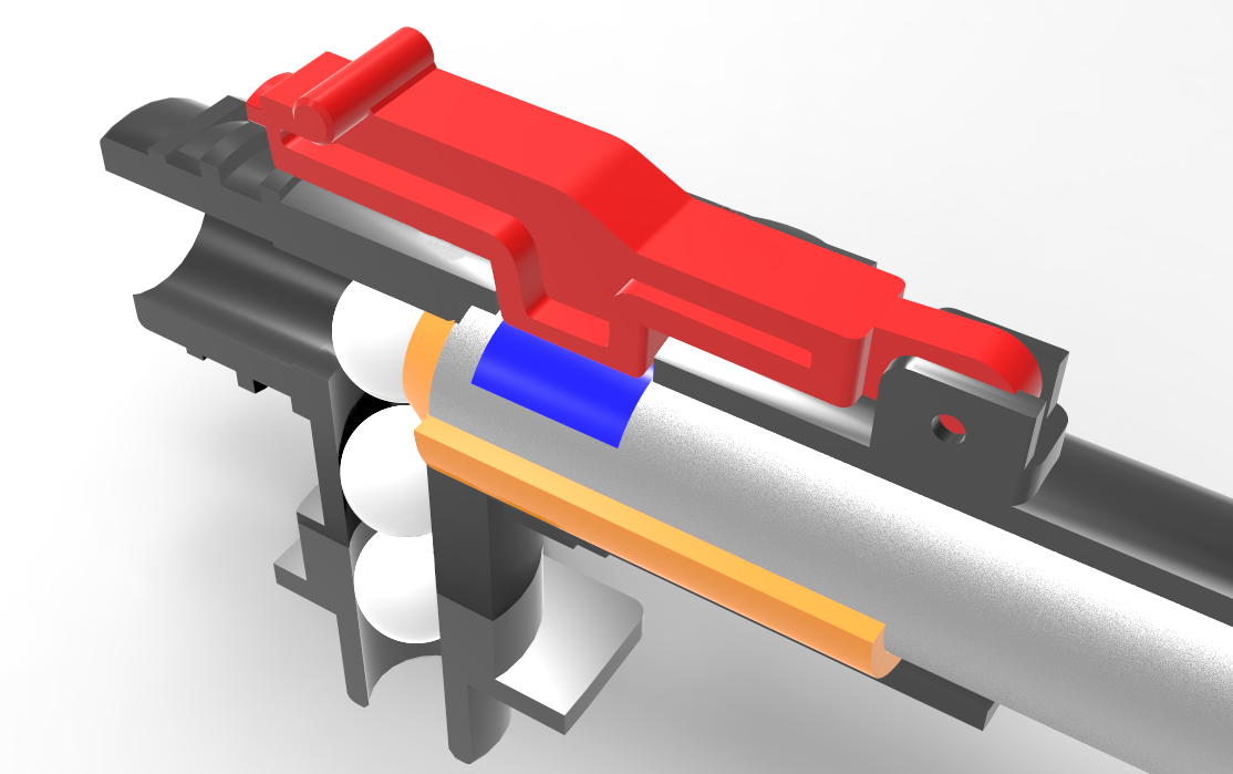 Airtech Studios - Krytac M4 Hop-up Kammer - Modified R-HOP Arm 8