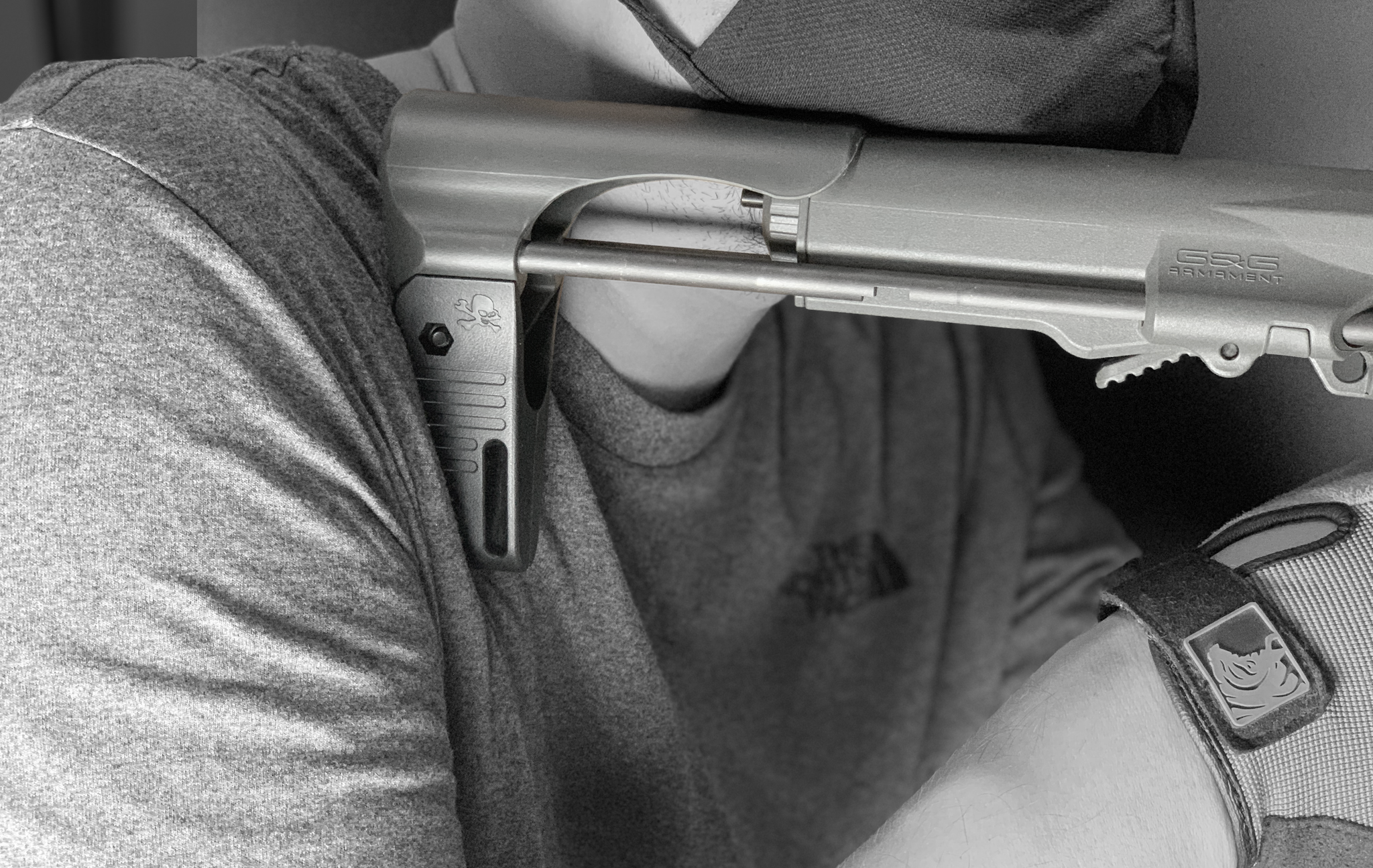 Airtech Studios - Stock-Butt Extension G&G ARP9 & 556 Series GOS-V5 Series, sort 6