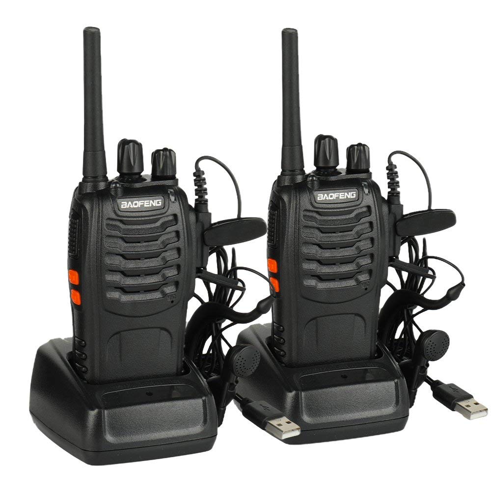 Baofeng Radio BF-88E FRS/PMR 2W/0.5W (2 stk i en pakke) 1