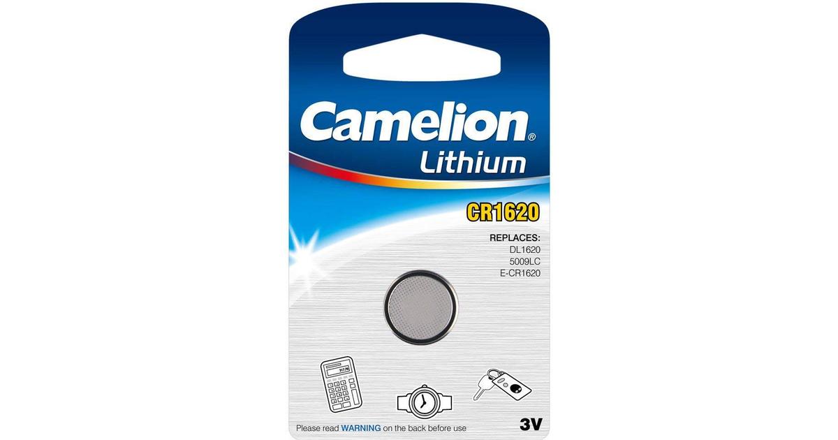 Batteri, CR1620 3V Alkaline Plus 1