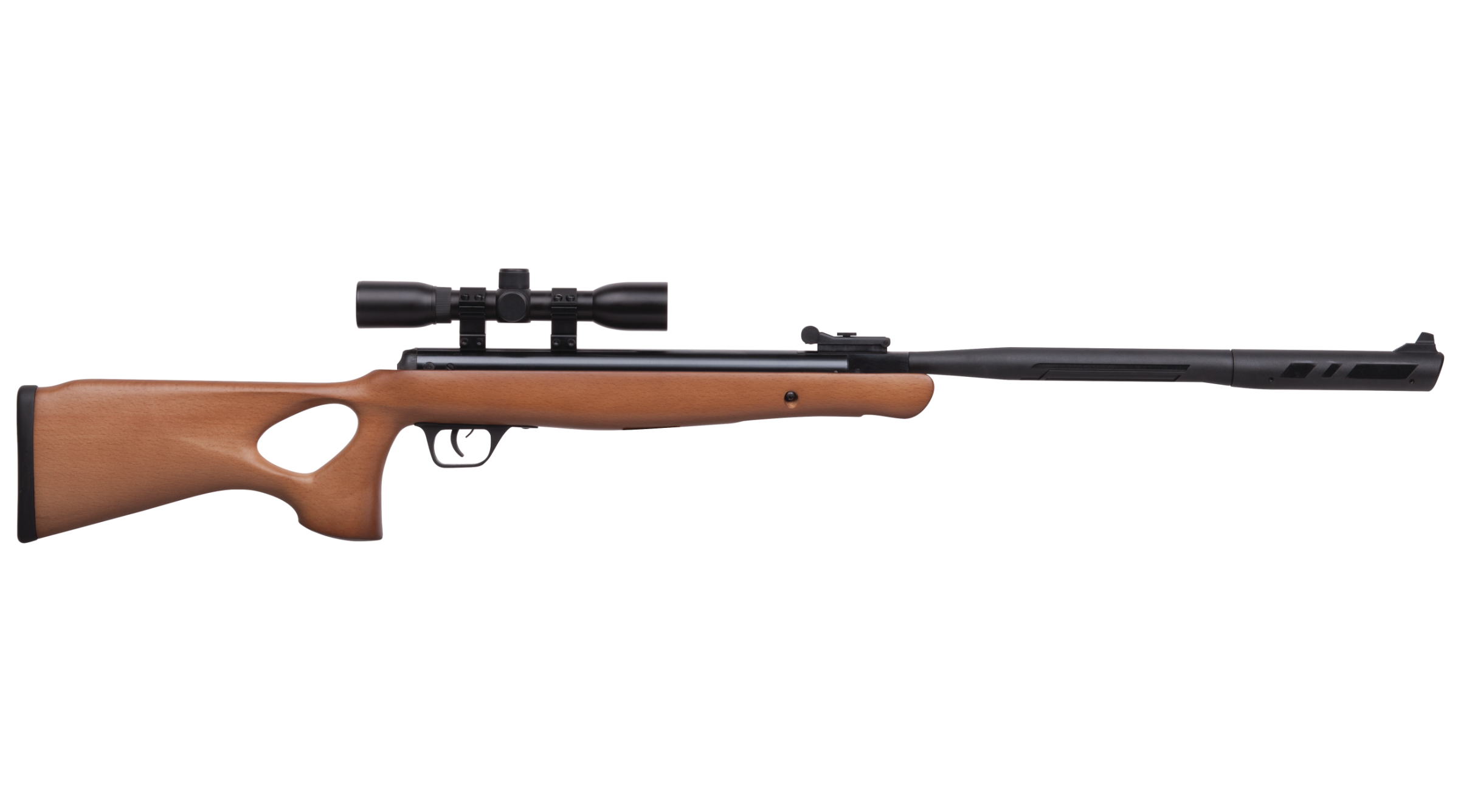 Crosman - Valiant m/lyddæmper m/4x32 kikkert, 4,5mm (Cal.177) 1