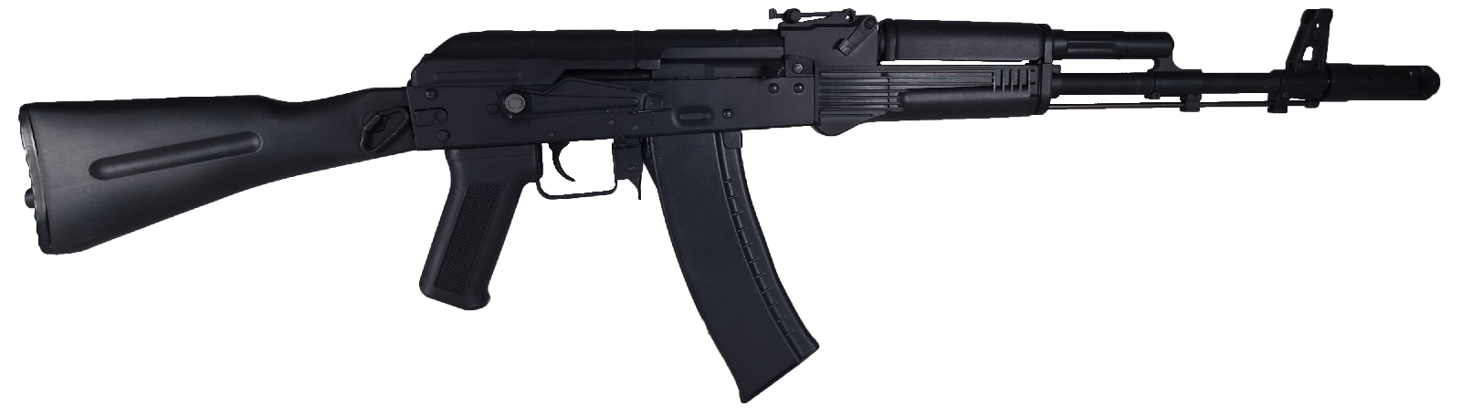 Cybergun - AK-74M, Full metal, Sort 2