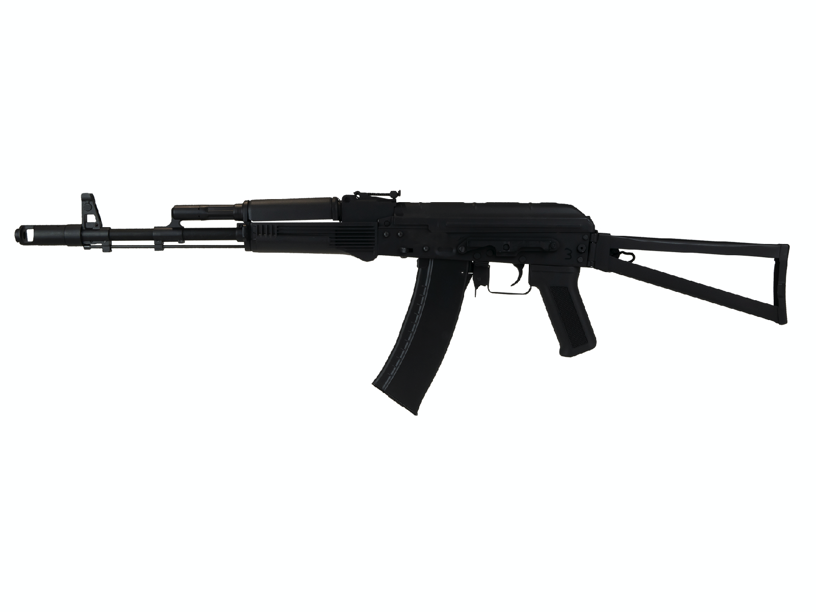 Cybergun - AKS-74MN, Full metal, Sort 1