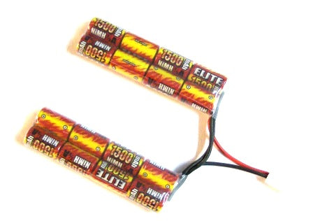 VB Power - Batteri 9,6V 3000mAh til CA M4 front, M249 SAW og PARA 1
