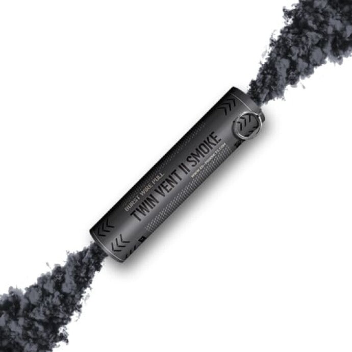 Enola Gaye - Twin Vent 2 Røggranat / Smoke Grenade, Sort 1