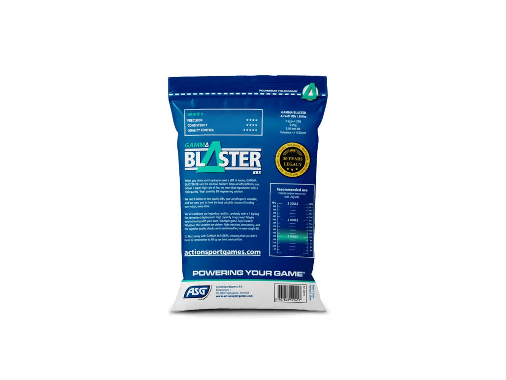 ASG Gamma Blaster - 0,20 Gram 5000 stk. Hvid 2