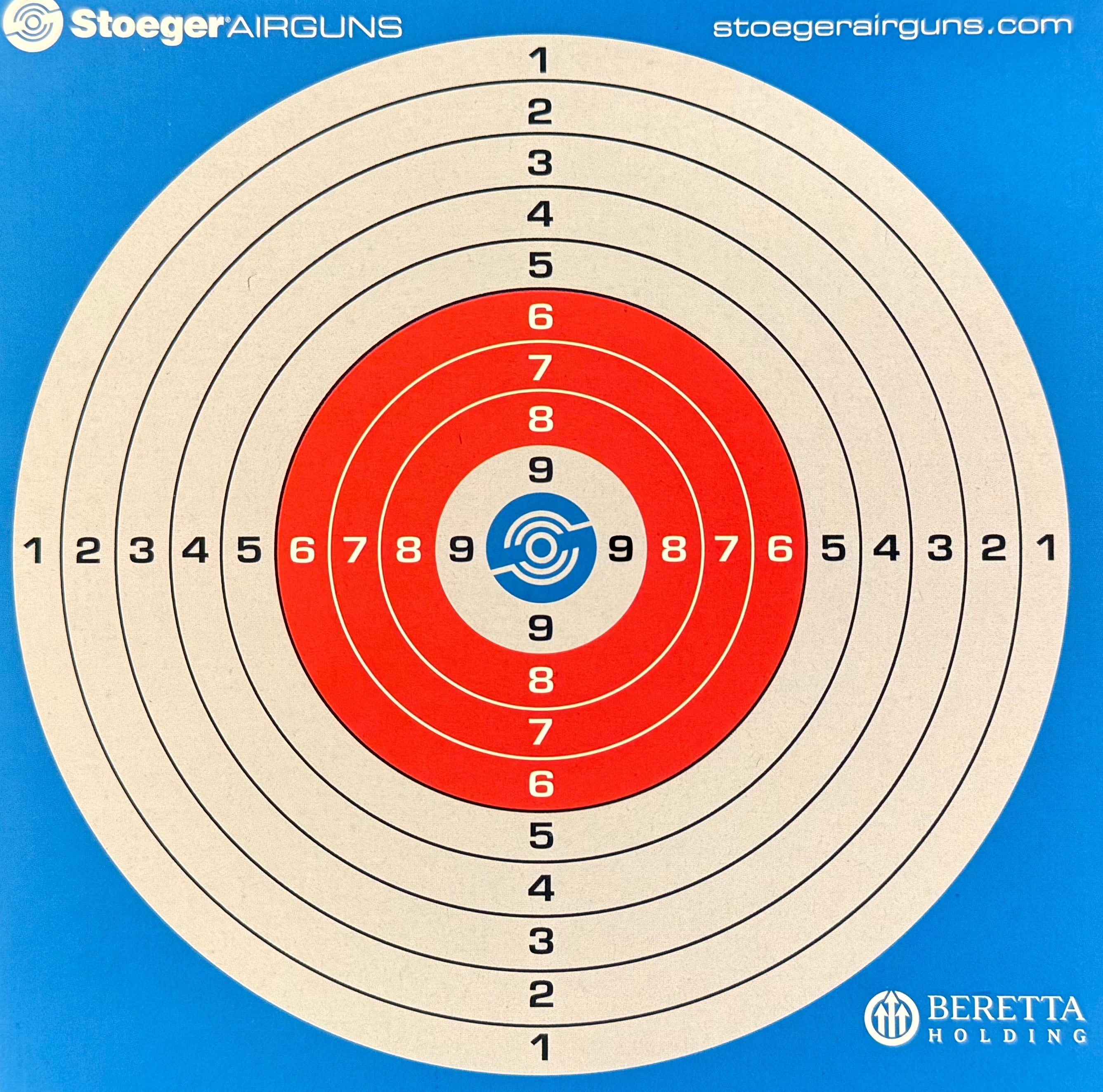 Skydeskiver 100 stk. til skydekasser 14x14 cm 1