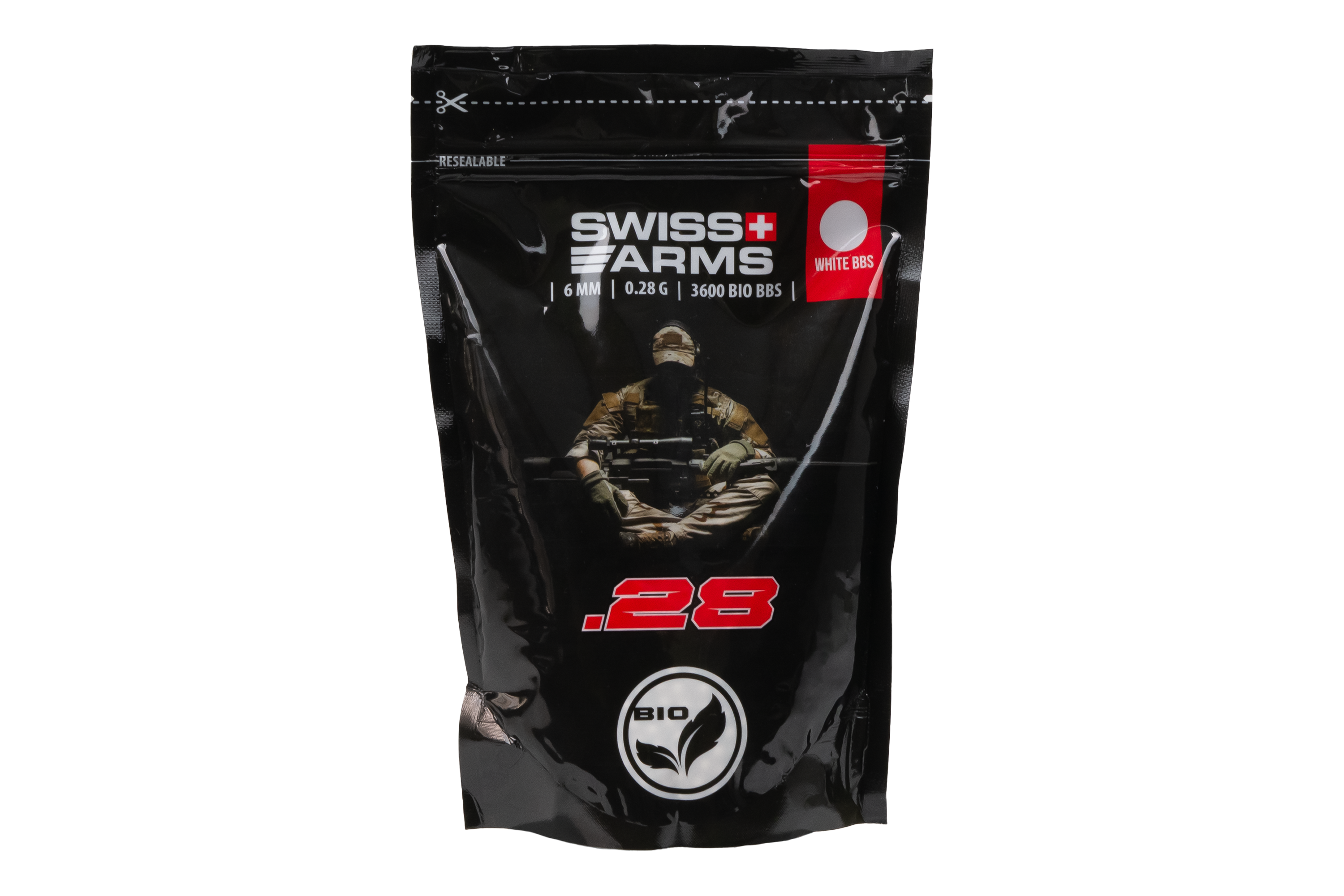 Swiss Arms - Bio kugler 0,28 gram 3600 stk. 1