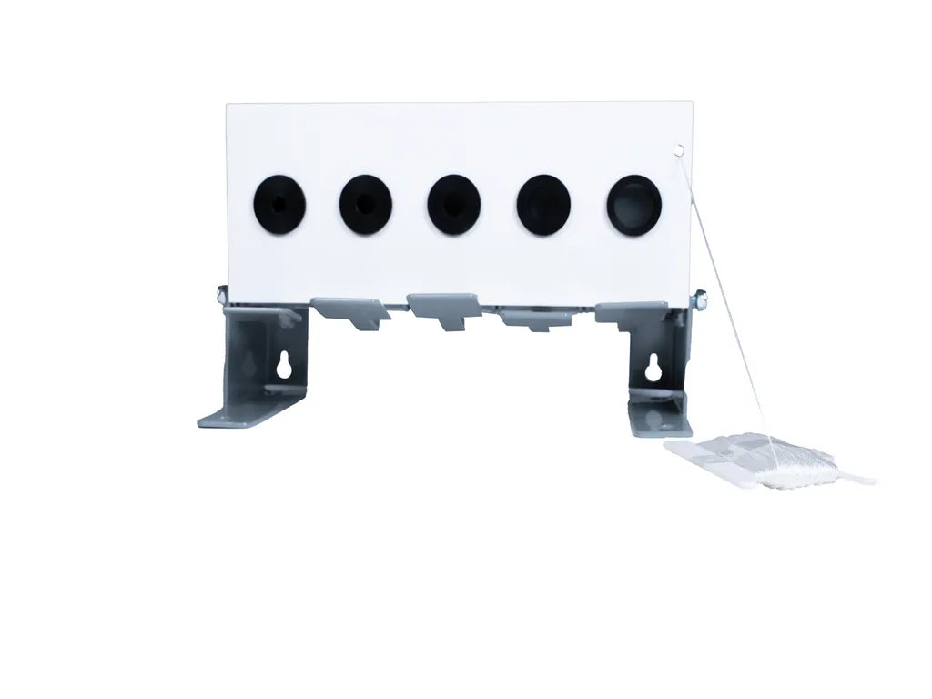 5-hullers matchmål, præcisionsreaktivt mål med snornulstilling i Metal 1