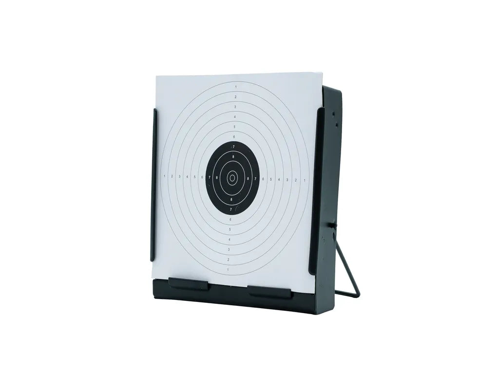 Pellet & BB Skydekasse flad model 17x17 cm i Metal 1