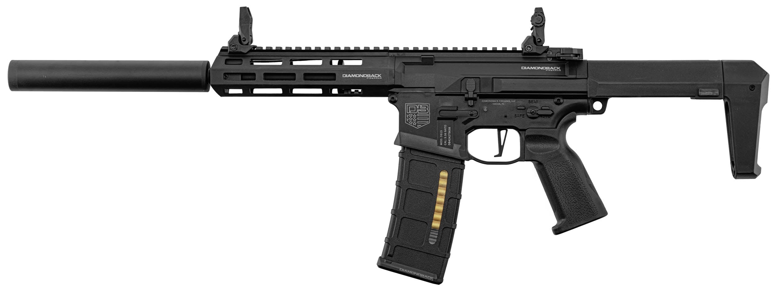 DIAMONDBACK - DB15 AP306 7'' - NOIR BO 3