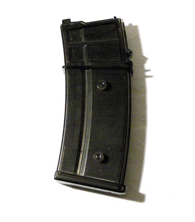 G39, GBB, Gas, Open bolt, Magasin. 1