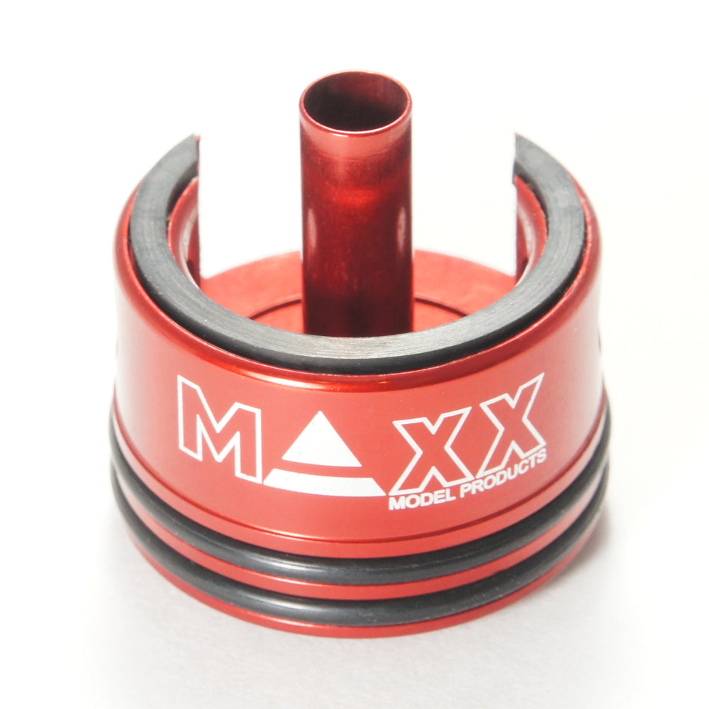 Maxx Model CNC Cylinder hoved med Dobbelt O-ring ver. 2, Alu 1