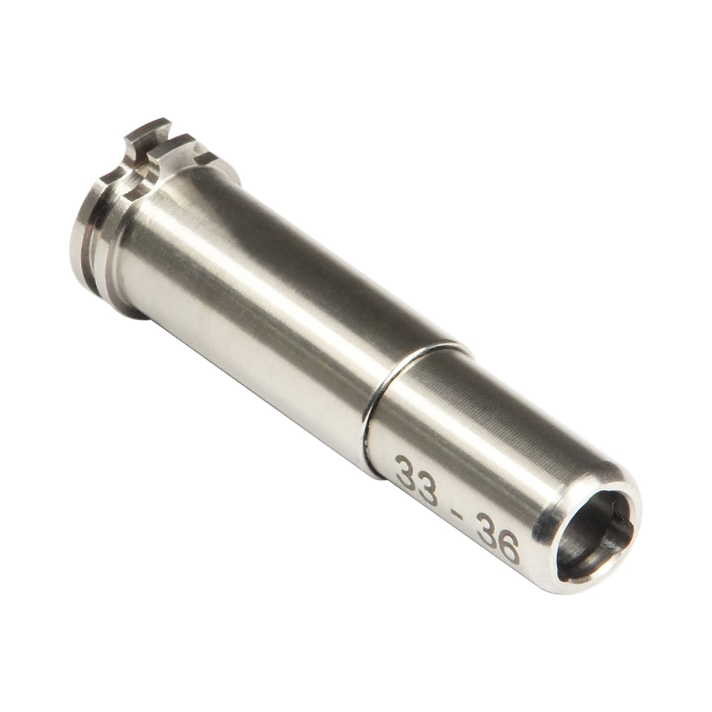 Maxx Model - CNC Titanium Adjustable Nozzle (33mm - 36mm) til Airsoft AEG Series 3