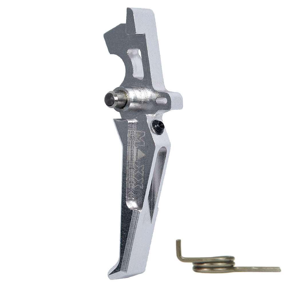 Maxx Model CNC Aluminum Advanced Trigger (Style E) til M4/M16 Sølv 4