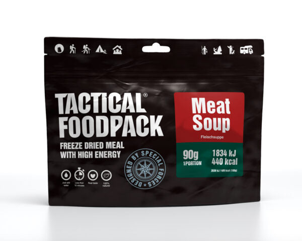 Tactical Foodpack Kødsuppe (440 Kcal) 2