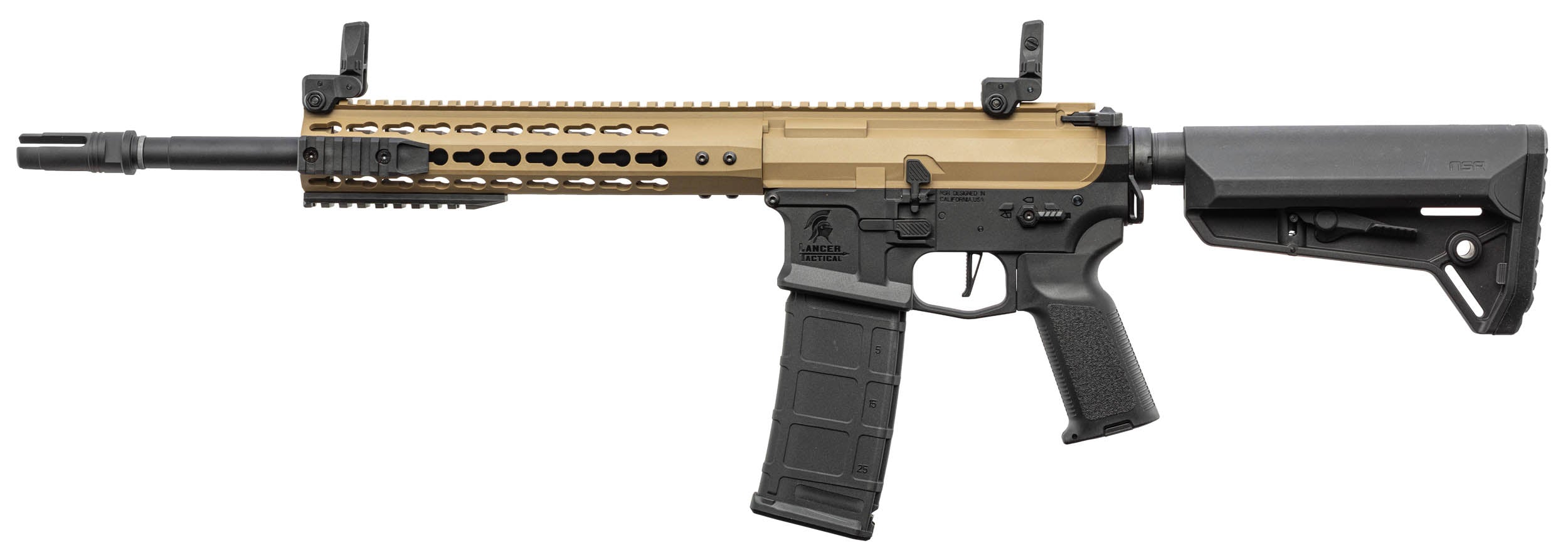 Lancer Tactical - LT-19, G2, M4 Keymod, NSR, Dual Ton
