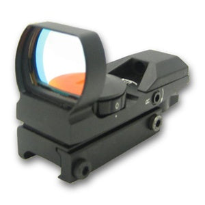 Dot sigte optics 3 x rød/grøn, 4 forskellige prikker. 1