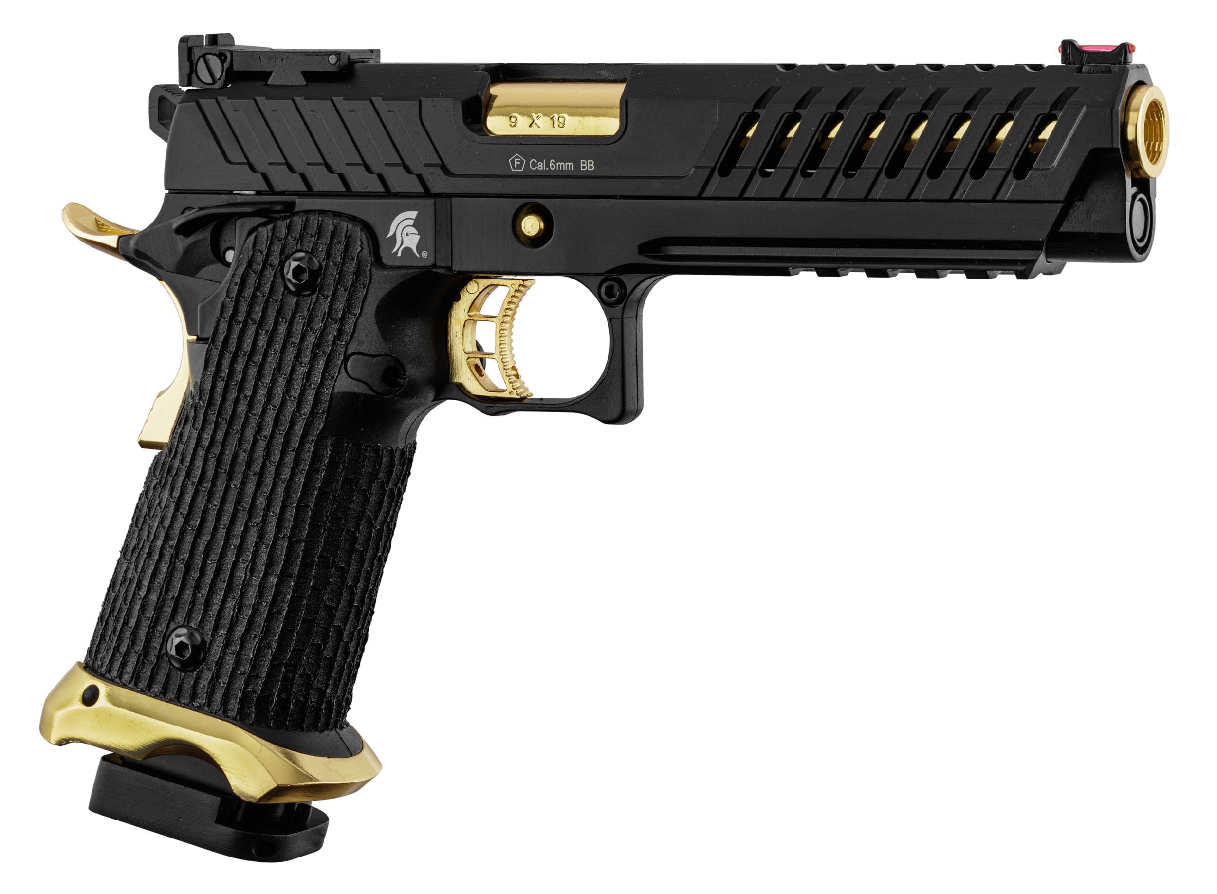 Lancer Tactical - LTX6 Sort/Guld Lancer Taktisk, GBB - Gas. 2