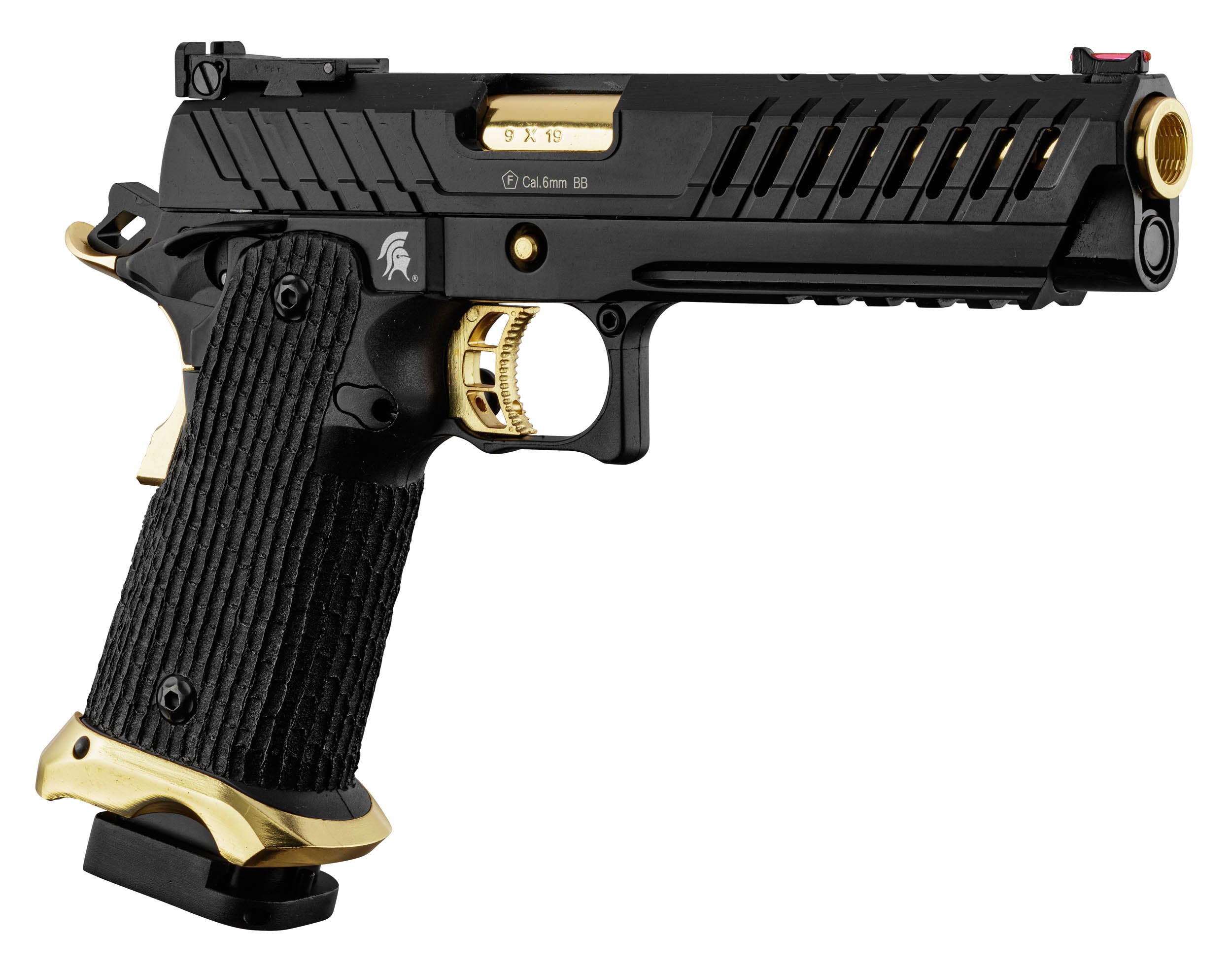 Lancer Tactical - LTX6 Sort/Guld Lancer Taktisk, GBB - Gas. 6