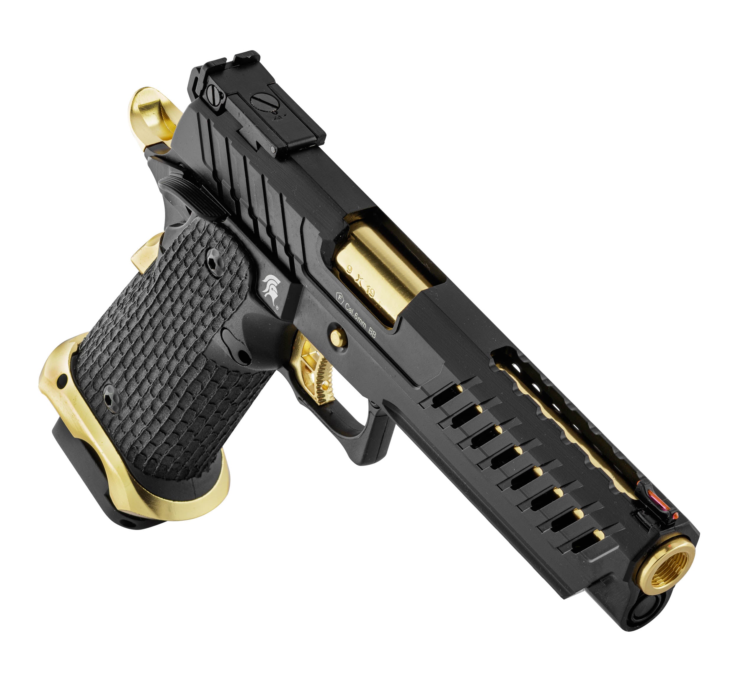 Lancer Tactical - LTX6 Sort/Guld Lancer Taktisk, GBB - Gas. 7