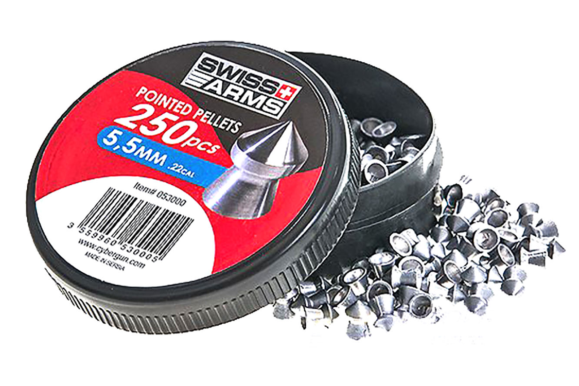 Poinfed Pellets 250 Stk. 5,5mm(Cal.22) 1