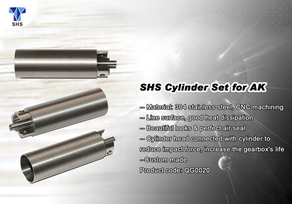 Cylinder med cylinderhovede til AK 4