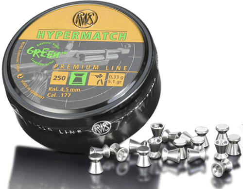 RWS Hypermatch Blyfri 250 Stk. 4,5mm(Cal.177) 1