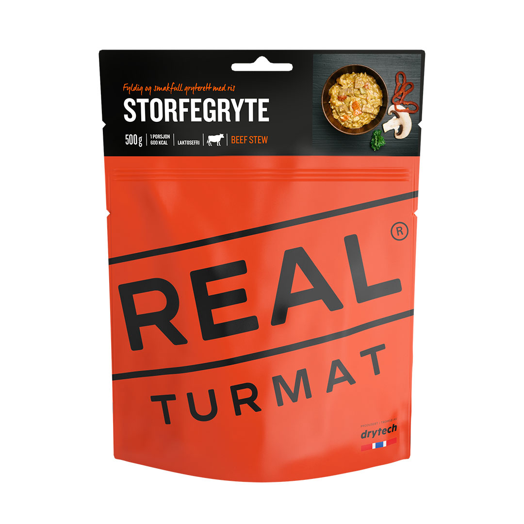Real Turmat Foodpack Oksekødsstuvning (557 Kcal) 2