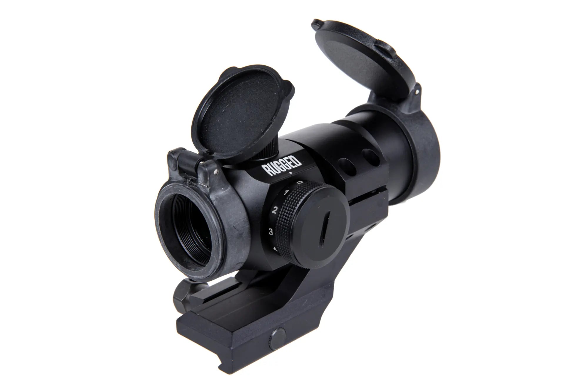 Rødpunktsigte 11x rød, Ø30 mm, Optics Rugged Battle 1x29, Sort 1