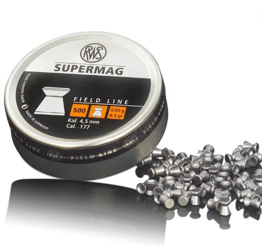 RWS SuperMag 500 Stk. 4,5mm(Cal.177) 1