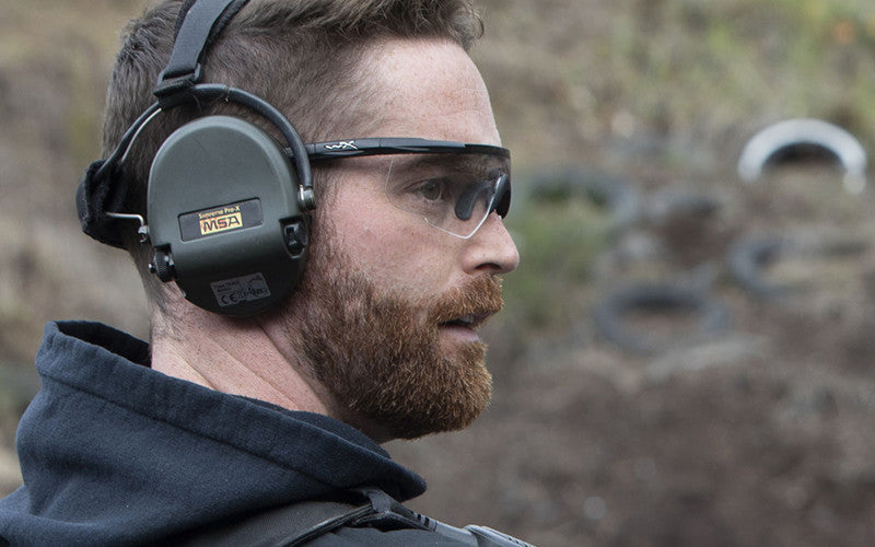 Wiley X - SABER ADVANCED, Glas Grå/Klar/Lys Orange / Stel Mat Sort 9