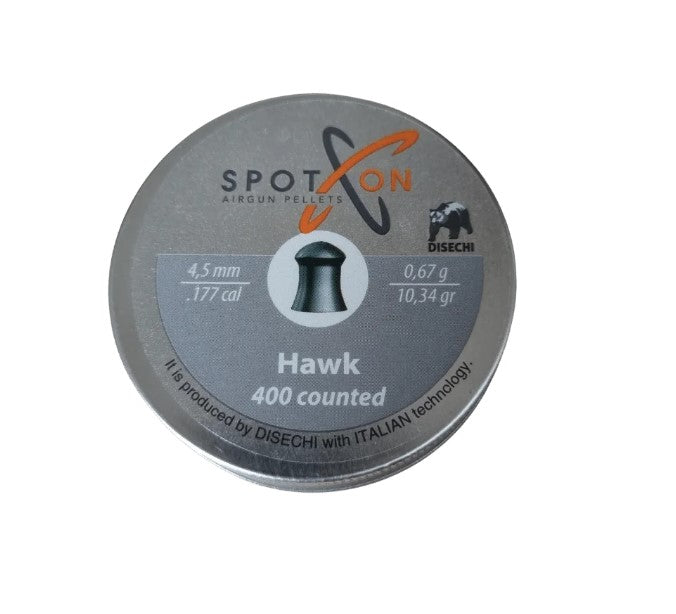 Spoton Hawk 400 Stk. 4,5mm(Cal.177) 1