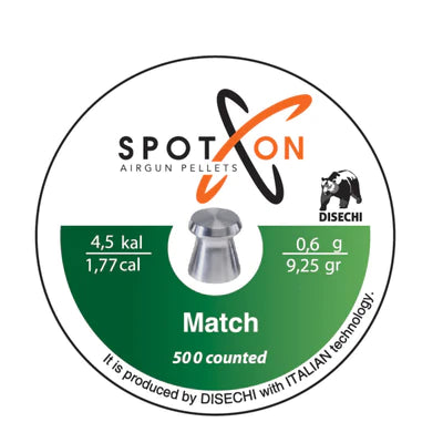 Spoton Match 250 Stk. 4,5mm(Cal.177) 1