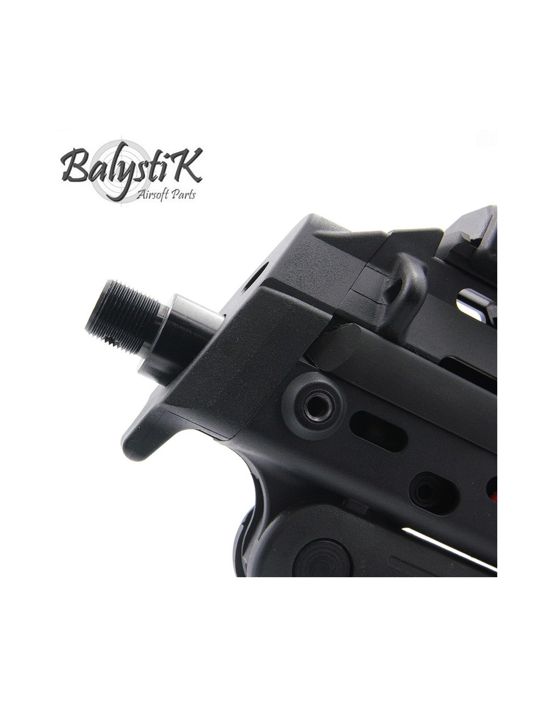 Balystik CNC aluminium adapter 14mm CCW for Umarex VFC MP7A1