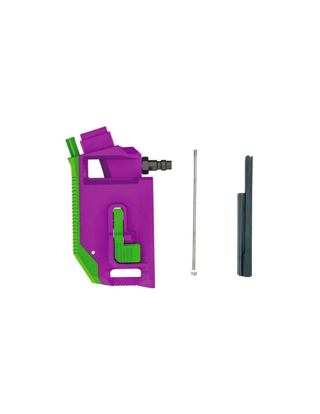 CTM - HPA M4 Magasin Adapter for Hi-capa, Violet / Grøn, US