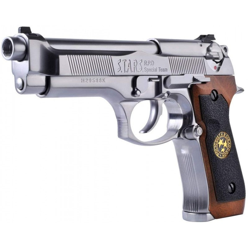 WE - M92 Samurai Edge Biohazard Chrome, Full Metal, GBB - Co2 3