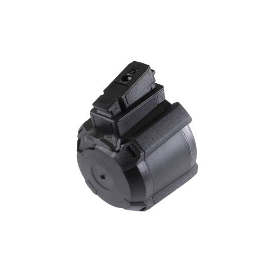 AK, 1200 skuds. Electric drum magasin, Sort. 1