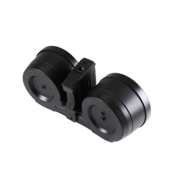 AK, 2500 skuds. Electric drum magasin, Sort. 1