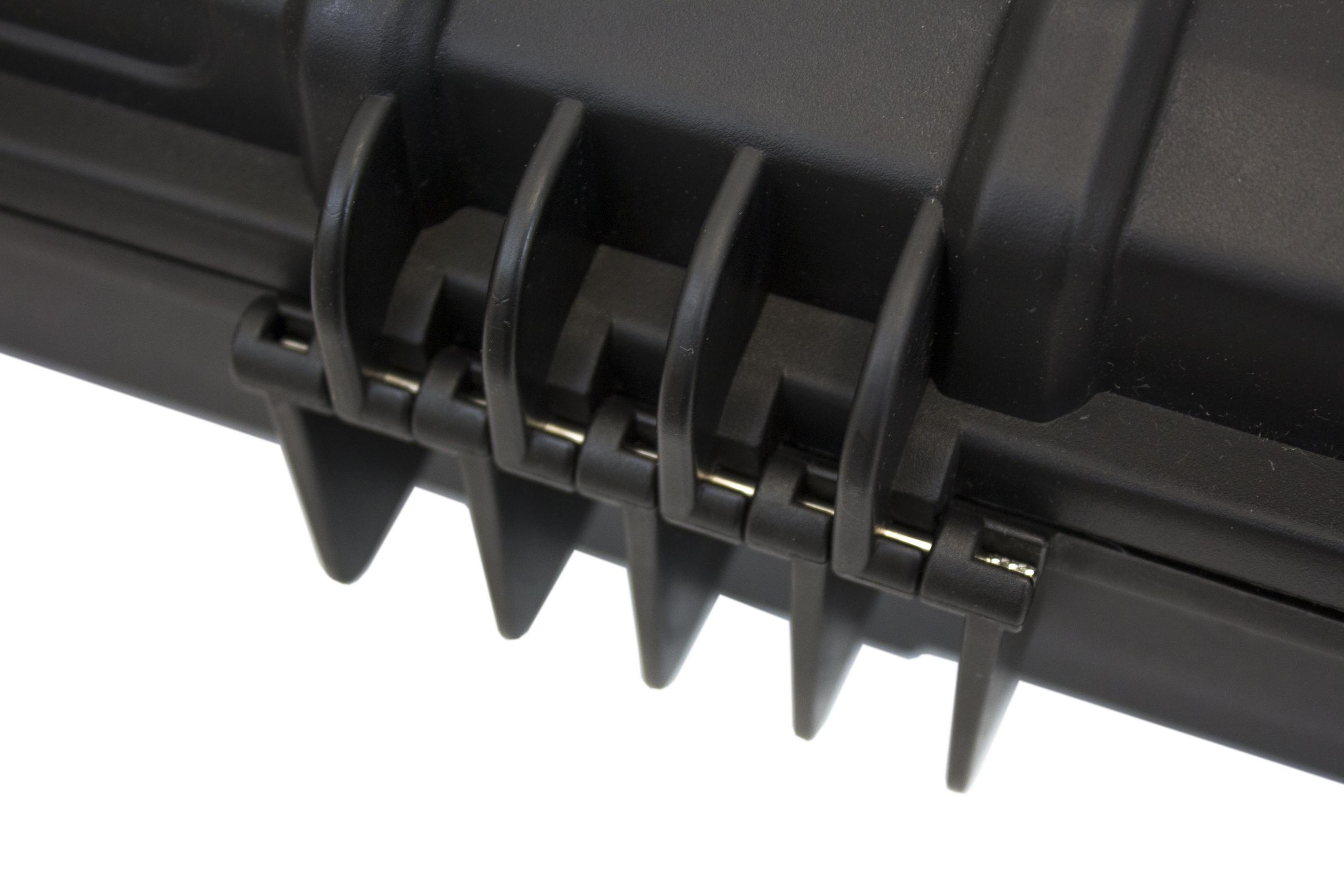 Nupol Mellem Geværkuffert, L:80 - B:39 - H:20, Sort 2