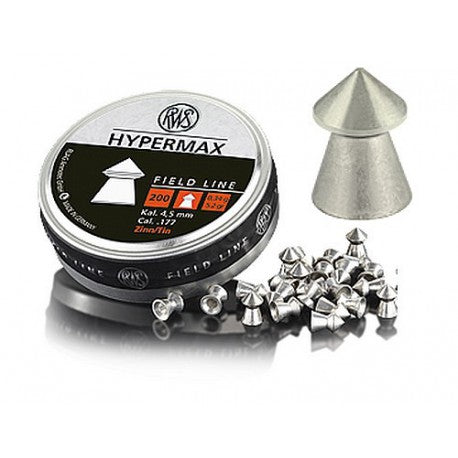 RWS Hypermax 200 Stk. 4,5mm(Cal.177) 1