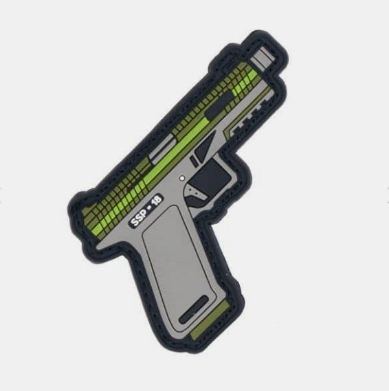 Patch - 3D PVC Gun SSP18 Novritsch, Grøn 1