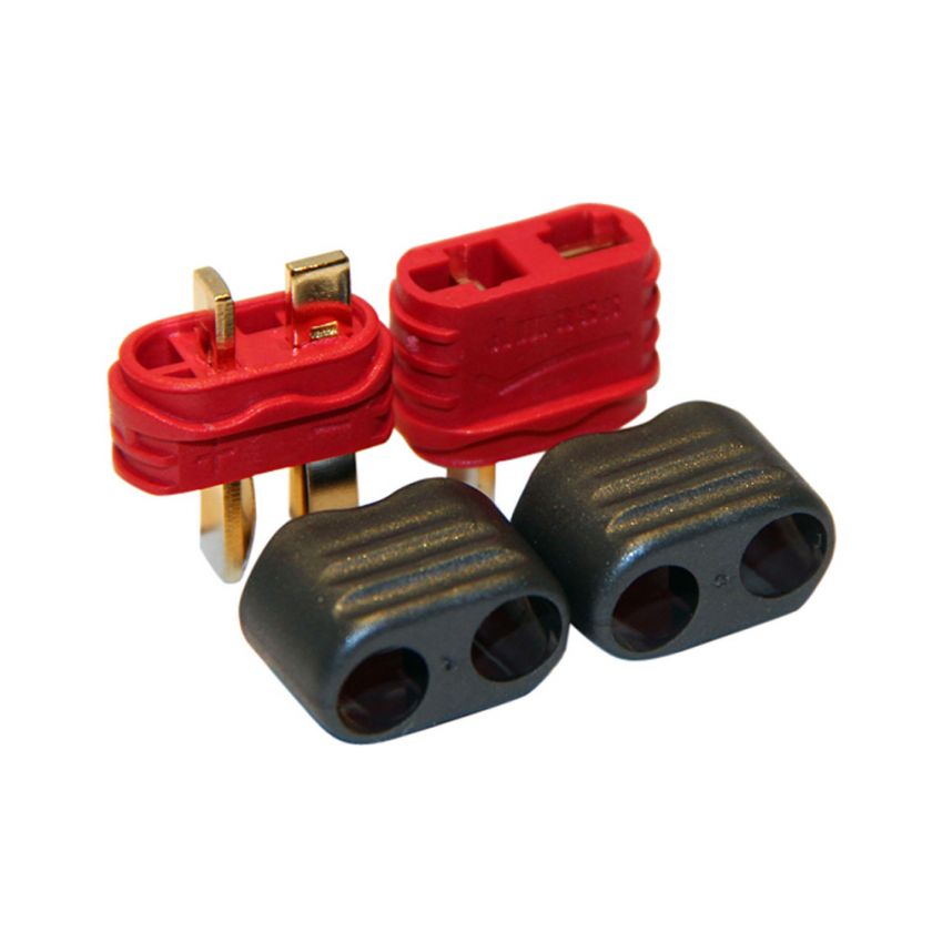 DEAN stik, rød, 5 sæt, anti slip 1