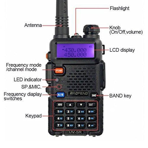 Baofeng Radio UV-5R 5W Dual Band 2