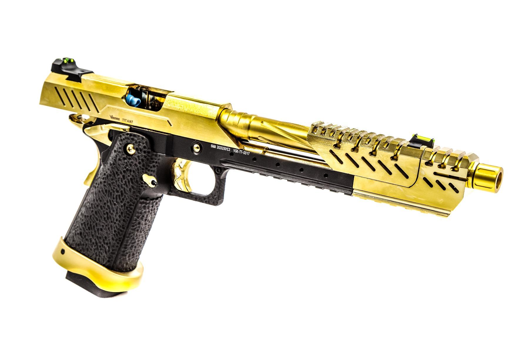 VORSK - Hi-Capa TITAN 7 Guld, GBB - Gas. 4