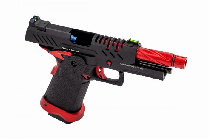 Vorsk - Hi-Capa 3.8 Pro Sort/Rød Match, GBB - Gas. 4