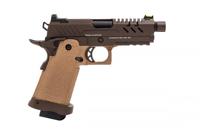 Vorsk - Hi-Capa 3.8 Pro Tan/Brun, GBB - Gas. 3