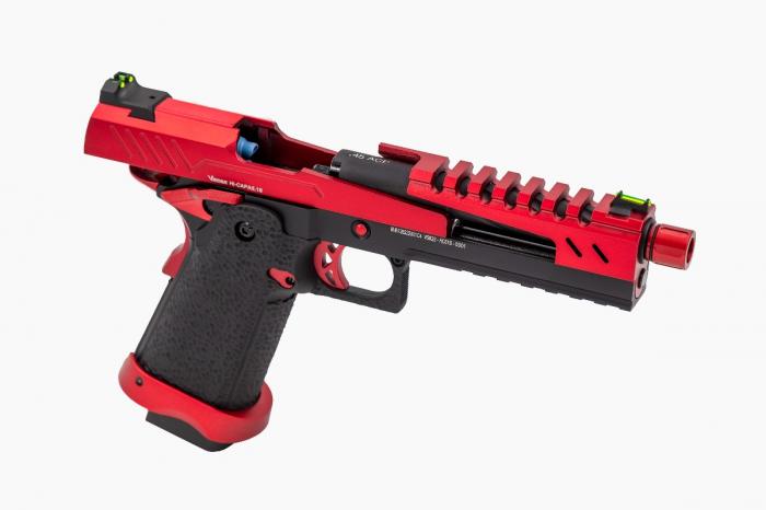 Vorsk - Hi-Capa 5.1, Split Slide, Rød/Sort, Match, GBB - Gas. 4